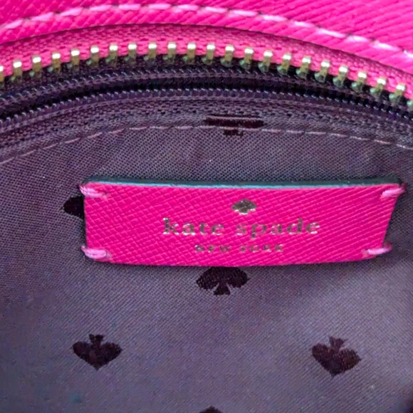 Kate Spade New York Medium Satchel Handbag in Fuchsia - Picture 8 of 16
